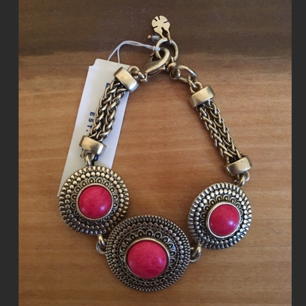 Lucky Brand Bracelet - semi precious stones